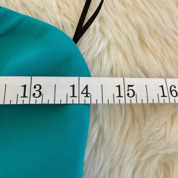 Marian Bianca Nero Silk Colorblock Bodycon Mini Dress Small NWOT - Picture 8 of 9